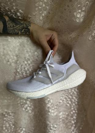 Кроссовки сетка лето белые adidas ultraboost оригинал размер 44 28,5 см