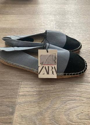 Эспадрильи zara новые