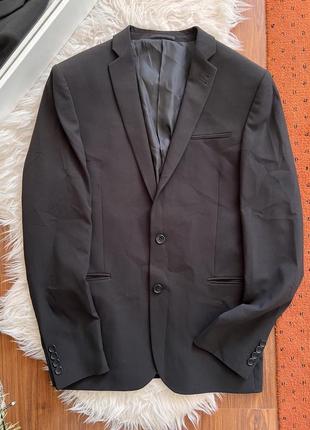 Черный классический пиджак asos