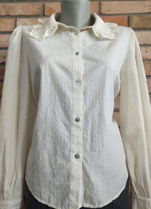 Sofie schnoor стильна блузка сорочка бавовна мереживо