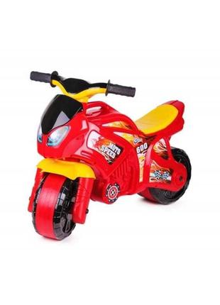 Мотоцикл-толокар technok toys красный 5118