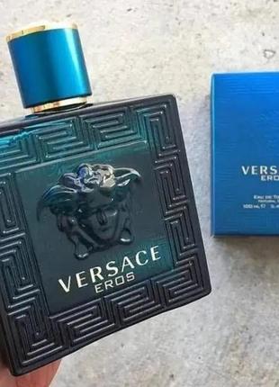 Versace eros 100 мл духи версаче ерос парфум чоловічий парфумерія чоловіча