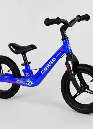 Велобіг corso синій, 12" колеса 39182
