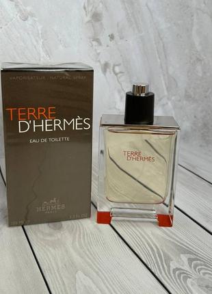 Hermes terre d'hermes 100 ml туалетная вода гермес терре тере терра хермес тьере де хермес мужской