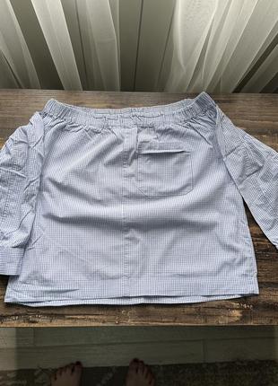 Сорочка з  відкритими плечима