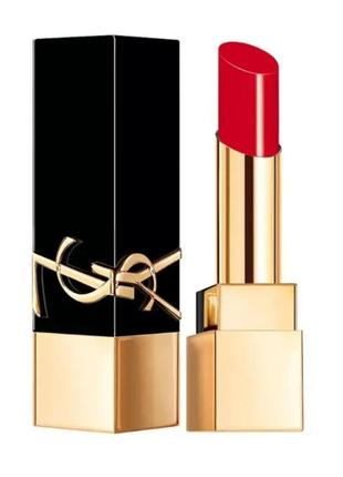 Помада для губ woman saint laurent loafers anais slingback slippers ysl rouge pur couture the bold 2 wilful red. вес 3 g.