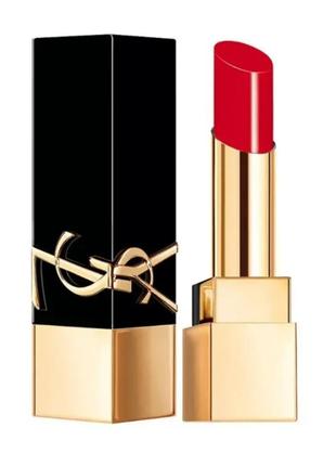 Помада для губ yves saint laurent ysl rouge pur couture the bold 2 wilful red. вага 3 g.