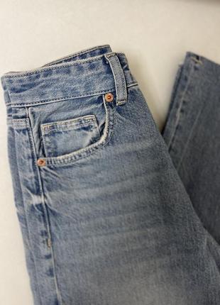 Джинсы zara wide leg 34 размер. женские джинсы zara