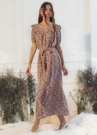 Сукня квітковий принт з короткими рукавами, 1500+ відгуків, єдиний екземпляр