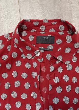 Рубашка рубашка marks &amp; spencer ( l,50-52 p) оригинал