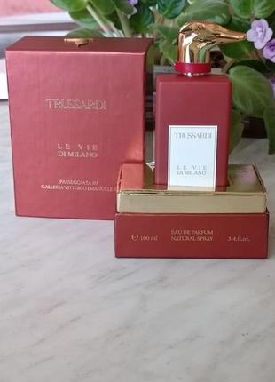 Распив!!! парфюмированная вода унисекс trussardi le vie di milano