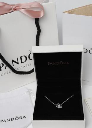 Pandora підвіска з переплетенними кільцями