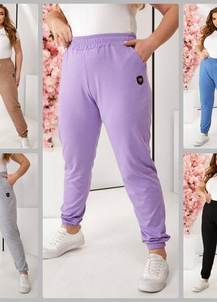 🔝 жіночі штани на весну-літо батал великі розміри