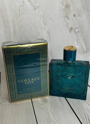 Versace eros 100 мл парфумована вода версаче ерос ерос духи чоловічі 100 мл парфумерія аромат