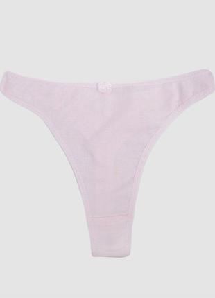 Труси жіночі v-стрінги, колір рожевий, 242r087