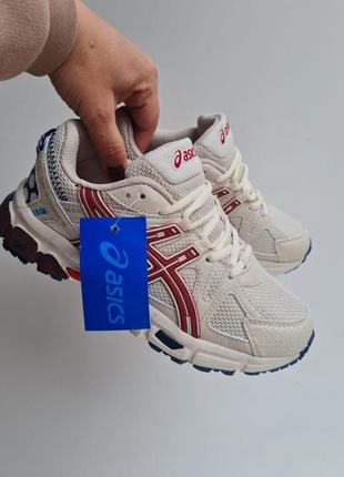 Жіночі кросівки asics gel kahana 8 beige red