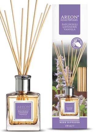 Аромадифузор areon home perfume patchouli lavender vanilla 85 мл