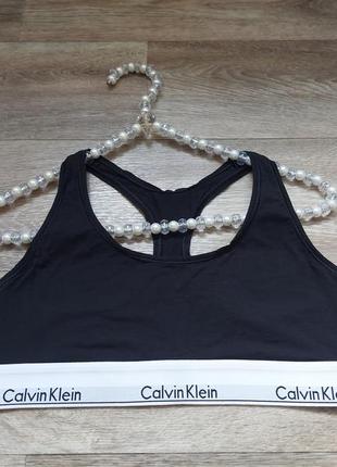 Бюстгальтер топ коттон calvin klein