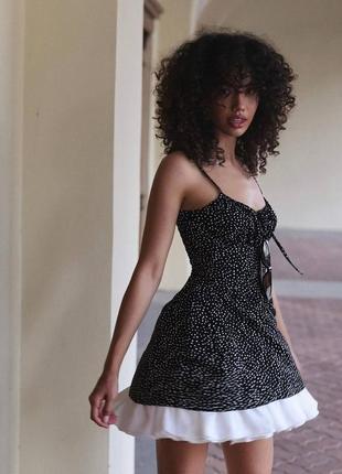 Сарафан +підспідниця тренд сезону s m l сукня літо подъюбник