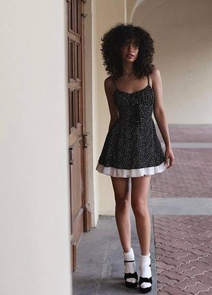 Сарафан +підспідниця тренд сезону s m l сукня літо подъюбник