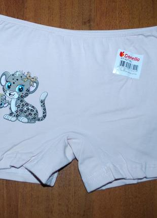 Шортики 8-9 рост 134-140 донелла donella леопард