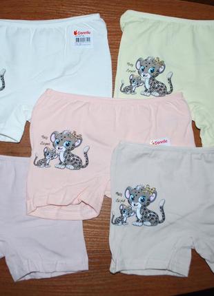 5 шт шортики 8-9 рост 134-140 донела donella леопард