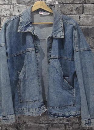 Пиджак куртка -noa&noa- 48-50 размера свободный крой