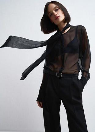 Красива шифонова блуза zara
