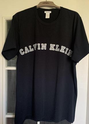 Чорна футболка calvin klein, xl