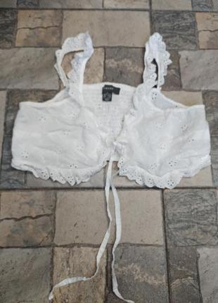 Топ из прошвы, майка