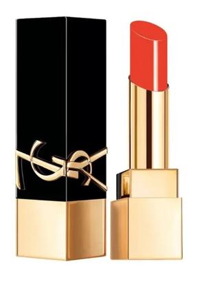 Помада для губ yves saint laurent ysl rouge pur couture the bold 7 unhibited flame. вес 3 g.