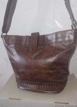 Fat face сумка жіноча шкіряна оригінал (натуральна шкіра)з англії