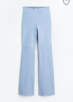 Новые кожаные 100% кожа брюки штаны h&m , оригинал ( cos sandro arket massimo dutti mango zara ganni