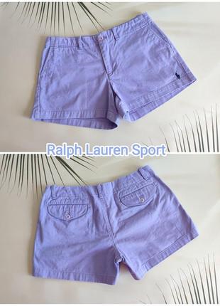 Джинсовые шорты чинос женские ralph lauren sport оригинал 100% cotton