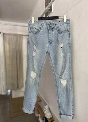 Мужские джинсы слимы denim co &lt;unk&gt; цена 590 грн