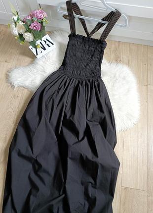 Платье с контрастными строчками от zara, размер xs**