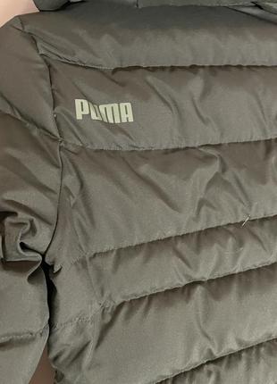 Зимняя пуховая куртка Amazon puma с капюшоном6 фото