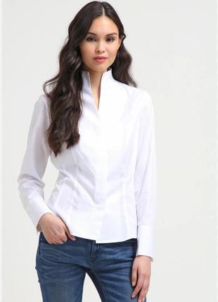 Идеальная белоснежная рубашка люксовая от van laack