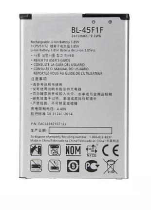 Аккумулятор lg x230 k7 (2017) / x240 k8 (2017) / bl-45f1f, 2410 mah original prc