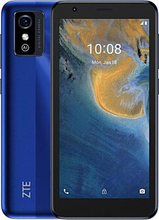 Смартфон zte blade l9 1/32gb dual sim blue