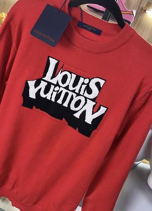 Світер lv red / black 3