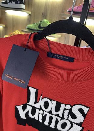 Світер lv red / black 6