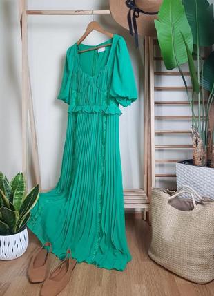 Невероятное дорогое платье миди l