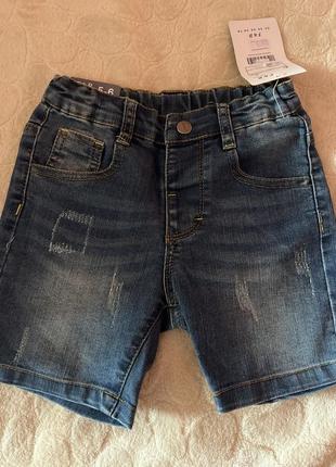 Шорты джинсовые для мальчика размер 116