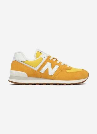 Кроссовки new balance 574 gold