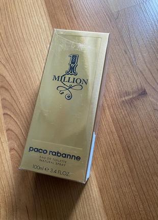 Мужской аромат paco rabanne 1 million 100 ml.