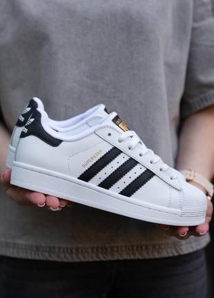 Женские кроссовки adidas superstar classic7 фото