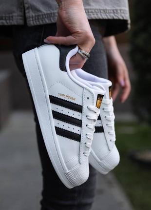 Женские кроссовки adidas superstar classic8 фото