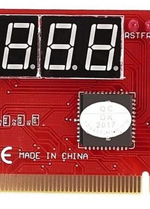 Post-карта діагностики материнської плати 4 сегмента pci32bit