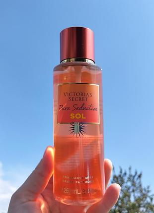 Pure seduction sol - парфюмированный спрей (мист) для тела victoria’s secret